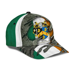 Clan Wright Coat Of Arms - Irish Family Crest Classic Cap VJ11 Wright Coat Of Arms Irish Cap