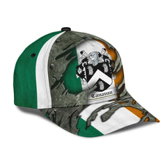 Clan Canavan Coat Of Arms - Irish Family Crest Classic Cap TC72 Canavan Coat Of Arms Irish Cap
