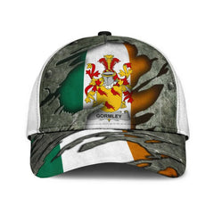 Clan Gormley Coat Of Arms - Irish Family Crest Classic Cap TL26 Gormley Coat Of Arms Irish Cap