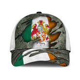 Clan Ohoey Coat Of Arms - Irish Family Crest Classic Cap QM53 Ohoey Coat Of Arms Irish Cap