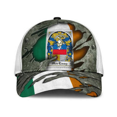 Clan Mcevoy Coat Of Arms - Irish Family Crest Classic Cap OG49 Mcevoy Coat Of Arms Irish Cap