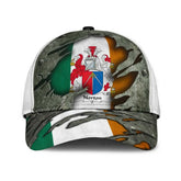 Clan Norton Coat Of Arms - Irish Family Crest Classic Cap NO89 Norton Coat Of Arms Irish Cap