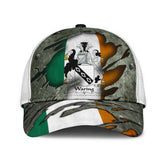 Clan Waring Coat Of Arms - Irish Family Crest Classic Cap ZO91 Waring Coat Of Arms Irish Cap
