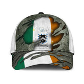 Clan Penteny Coat Of Arms - Irish Family Crest Classic Cap TN78 Penteny Coat Of Arms Irish Cap