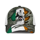 Clan Lewis Coat Of Arms - Irish Family Crest Classic Cap HU20 Lewis Coat Of Arms Irish Cap