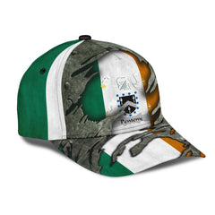 Clan Penteny Coat Of Arms - Irish Family Crest Classic Cap TN78 Penteny Coat Of Arms Irish Cap