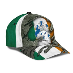 Clan Ohanna Coat Of Arms - Irish Family Crest Classic Cap VG62 Ohanna Coat Of Arms Irish Cap