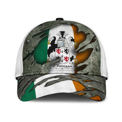 Clan Odonegan Coat Of Arms - Irish Family Crest Classic Cap RV48 Odonegan Coat Of Arms Irish Cap