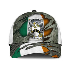 Clan Mccauley Coat Of Arms - Irish Family Crest Classic Cap TR43 Mccauley Coat Of Arms Irish Cap