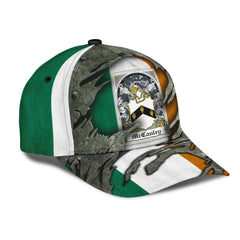 Clan Mccauley Coat Of Arms - Irish Family Crest Classic Cap TR43 Mccauley Coat Of Arms Irish Cap