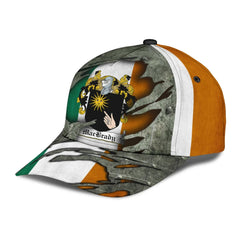 Clan Macbrady Coat Of Arms - Irish Family Crest Classic Cap GV70 Macbrady Coat Of Arms Irish Cap