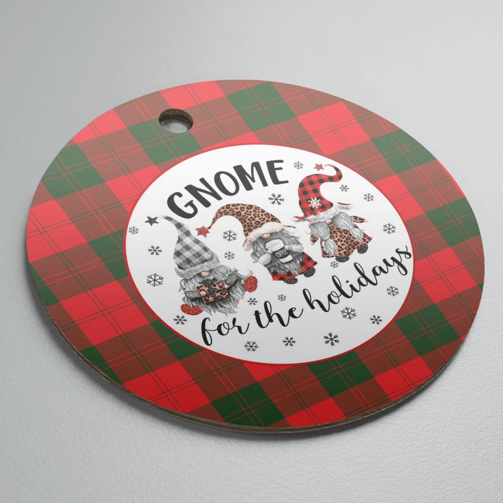 Clan Erskine Modern Tartan Tartan Crest Gnome Round Ceramic Ornament AE31 Erskine Modern Tartan Tartan Christmas