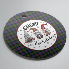 Clan Murray of Atholl Modern Tartan Tartan Crest Gnome Round Ceramic Ornament SB69 Murray of Atholl Modern Tartan Tartan Christmas