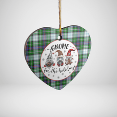 Clan MacKenzie Dress Modern Tartan Tartan Crest Gnome Heart Ceramic Ornament HU40 MacKenzie Dress Modern Tartan Tartan Christmas