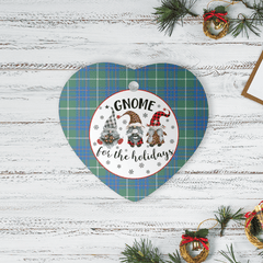 Clan MacIntyre Hunting Ancient Tartan Tartan Crest Gnome Heart Ceramic Ornament XK18 MacIntyre Hunting Ancient Tartan Tartan Christmas