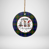 Clan MacLeod of Harris Modern Tartan Tartan Crest Gnome Round Ceramic Ornament CC37 MacLeod of Harris Modern Tartan Tartan Christmas