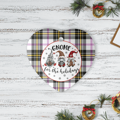 Clan MacPherson Dress Modern Tartan Tartan Crest Gnome Heart Ceramic Ornament VR52 MacPherson Dress Modern Tartan Tartan Christmas
