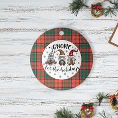 Clan Stewart of Appin Ancient Tartan Tartan Crest Gnome Round Ceramic Ornament AZ44 Stewart of Appin Ancient Tartan Tartan Christmas
