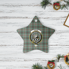 Clan Craig Tartan Crest Star Ceramic Ornament AJ89 Craig Tartan Tartan Christmas