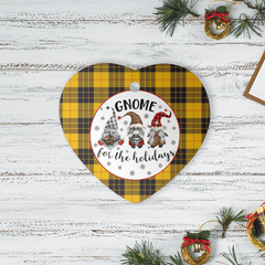 Clan MacLeod of Lewis Ancient Tartan Tartan Crest Gnome Heart Ceramic Ornament UY58 MacLeod of Lewis Ancient Tartan Tartan Christmas