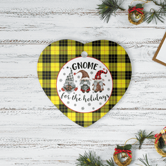 Clan MacLeod of Lewis Modern Tartan Tartan Crest Gnome Heart Ceramic Ornament UR19 MacLeod of Lewis Modern Tartan Tartan Christmas