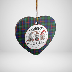Clan Campbell of Cawdor Modern Tartan Tartan Crest Gnome Heart Ceramic Ornament WM86 Campbell of Cawdor Modern Tartan Tartan Christmas