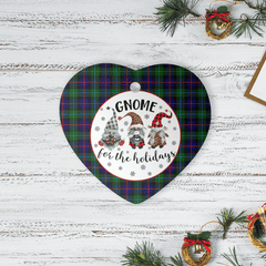 Clan Campbell of Cawdor Modern Tartan Tartan Crest Gnome Heart Ceramic Ornament WM86 Campbell of Cawdor Modern Tartan Tartan Christmas
