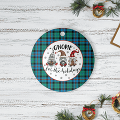 Clan Campbell of Cawdor Ancient Tartan Tartan Crest Gnome Round Ceramic Ornament NR88 Campbell of Cawdor Ancient Tartan Tartan Christmas
