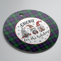 Clan Campbell of Cawdor Modern Tartan Tartan Crest Gnome Round Ceramic Ornament AU82 Campbell of Cawdor Modern Tartan Tartan Christmas