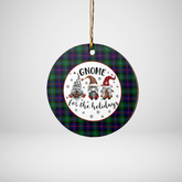 Clan Campbell of Cawdor Modern Tartan Tartan Crest Gnome Round Ceramic Ornament AU82 Campbell of Cawdor Modern Tartan Tartan Christmas