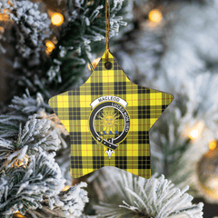Clan MacLeod of Lewis Modern Tartan Crest Star Ceramic Ornament EK10 MacLeod of Lewis Modern Tartan Tartan Christmas