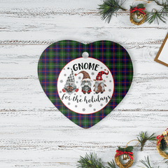 Clan Malcolm Modern Tartan Tartan Crest Gnome Heart Ceramic Ornament BY81 Malcolm Modern Tartan Tartan Christmas