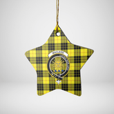 Clan MacLeod of Lewis Modern Tartan Crest Star Ceramic Ornament EK10 MacLeod of Lewis Modern Tartan Tartan Christmas