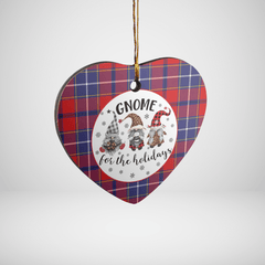 Clan Wishart Dress Tartan Tartan Crest Gnome Heart Ceramic Ornament NI95 Wishart Dress Tartan Tartan Christmas