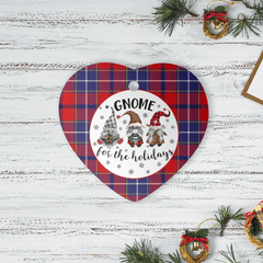 Clan Wishart Dress Tartan Tartan Crest Gnome Heart Ceramic Ornament NI95 Wishart Dress Tartan Tartan Christmas