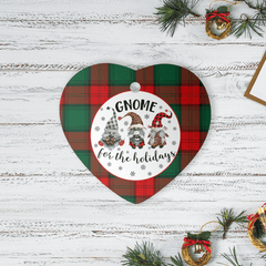 Clan Stewart Atholl Modern Tartan Tartan Crest Gnome Heart Ceramic Ornament CG12 Stewart Atholl Modern Tartan Tartan Christmas