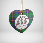 Clan Young Modern Tartan Tartan Crest Gnome Heart Ceramic Ornament TM15 Young Modern Tartan Tartan Christmas