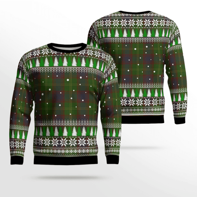 Clan Durie Tartan Christmas Ugly Sweater FV14
