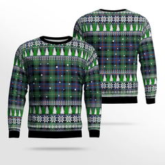 Clan Farquharson Ancient Tartan Christmas Ugly Sweater ZO45 Farquharson Ancient Tartan Tartan Ugly Sweater