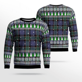 Clan Fletcher Modern Tartan Christmas Ugly Sweater HI13 Fletcher Modern Tartan Tartan Ugly Sweater