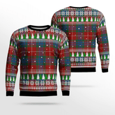 Clan Fraser Ancient Tartan Christmas Ugly Sweater CK15 Fraser Ancient Tartan Tartan Ugly Sweater