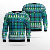 Clan Flower Of Scotland Tartan Christmas Ugly Sweater OY36 Flower Of Scotland Tartan Tartan Ugly Sweater