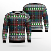 Clan Fraser Hunting Ancient Tartan Christmas Ugly Sweater DM45 Fraser Hunting Ancient Tartan Tartan Ugly Sweater