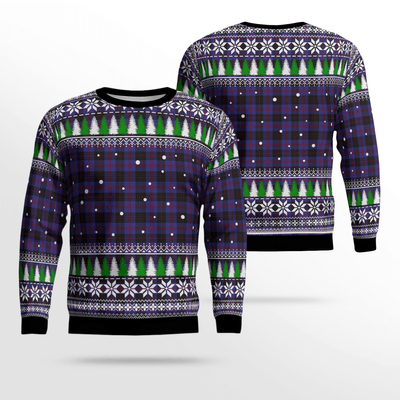 Clan Garden Tartan Christmas Ugly Sweater HH46