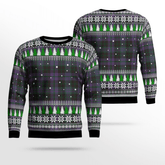 Clan Clergy Green Tartan Christmas Ugly Sweater DZ86 Clergy Green Tartan Tartan Ugly Sweater