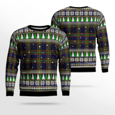 Clan Clelland Modern Tartan Christmas Ugly Sweater PJ79 Clelland Modern Tartan Tartan Ugly Sweater