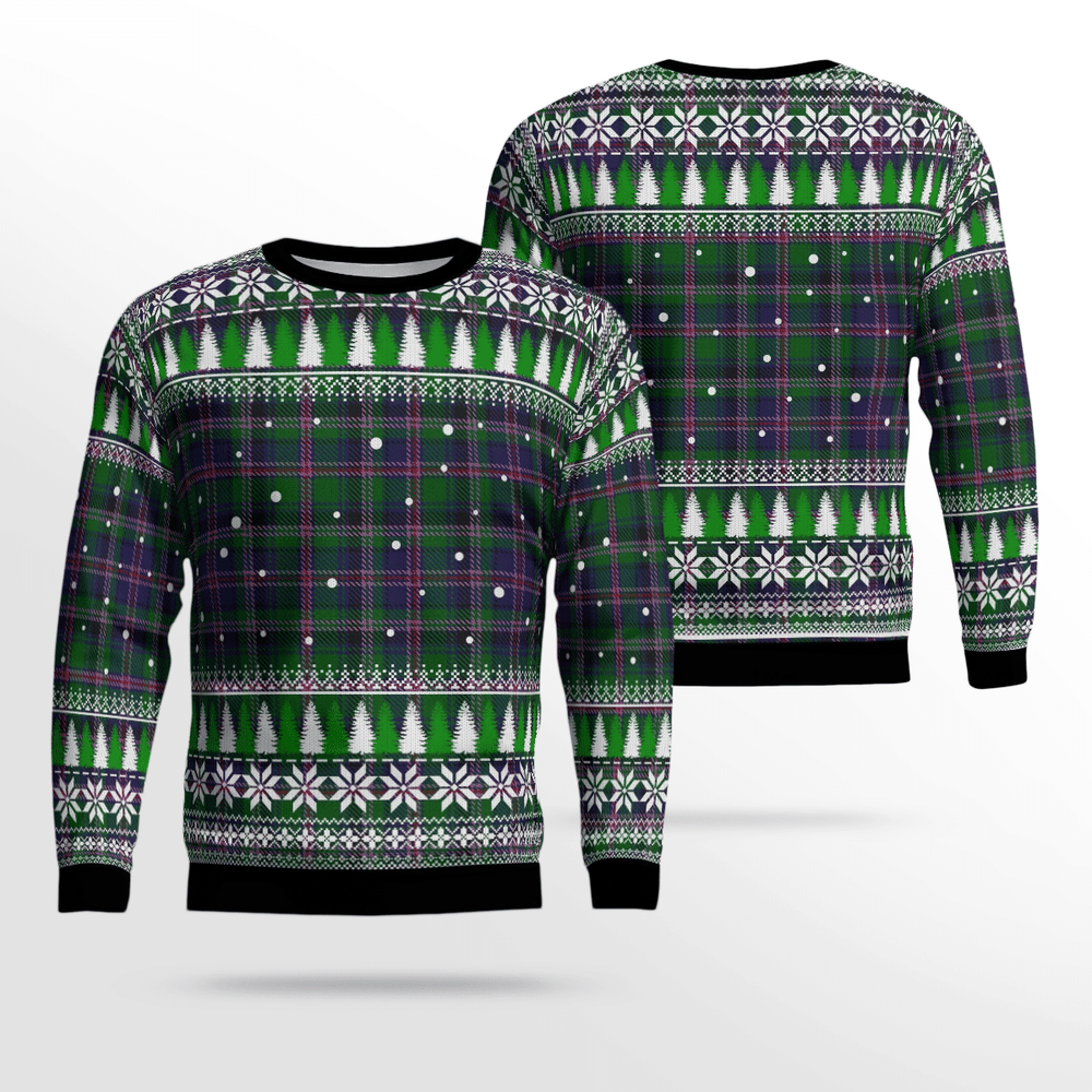 Clan Cooper Modern Tartan Christmas Ugly Sweater QD77 Cooper Modern Tartan Tartan Ugly Sweater