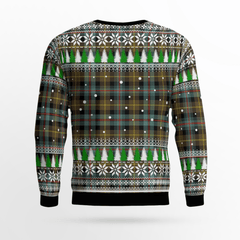 Clan Farquharson Weathered Tartan Christmas Ugly Sweater JS83 Farquharson Weathered Tartan Tartan Ugly Sweater