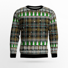 Clan Farquharson Weathered Tartan Christmas Ugly Sweater JS83 Farquharson Weathered Tartan Tartan Ugly Sweater