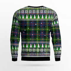 Clan Farquharson Modern Tartan Christmas Ugly Sweater RR67 Farquharson Modern Tartan Tartan Ugly Sweater